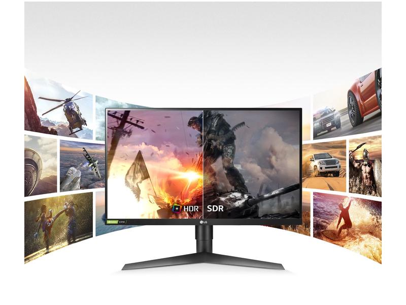 Monitor Gamer 144Hz Full HD 27” LG 27GL650F-B - IPS 2 HDMI 1